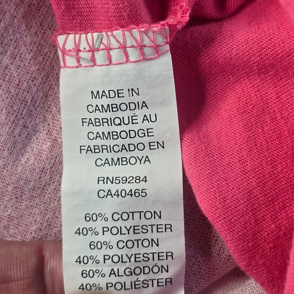 The Children's Place Butterfly Graphic T-Shirt Lot Girls 16 XXL Pink Sequin Y2K
